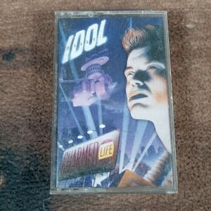 Billy Idol Charmed Life Cassette Tape 1990 Chrysalis Records